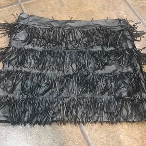 Fringe skirt